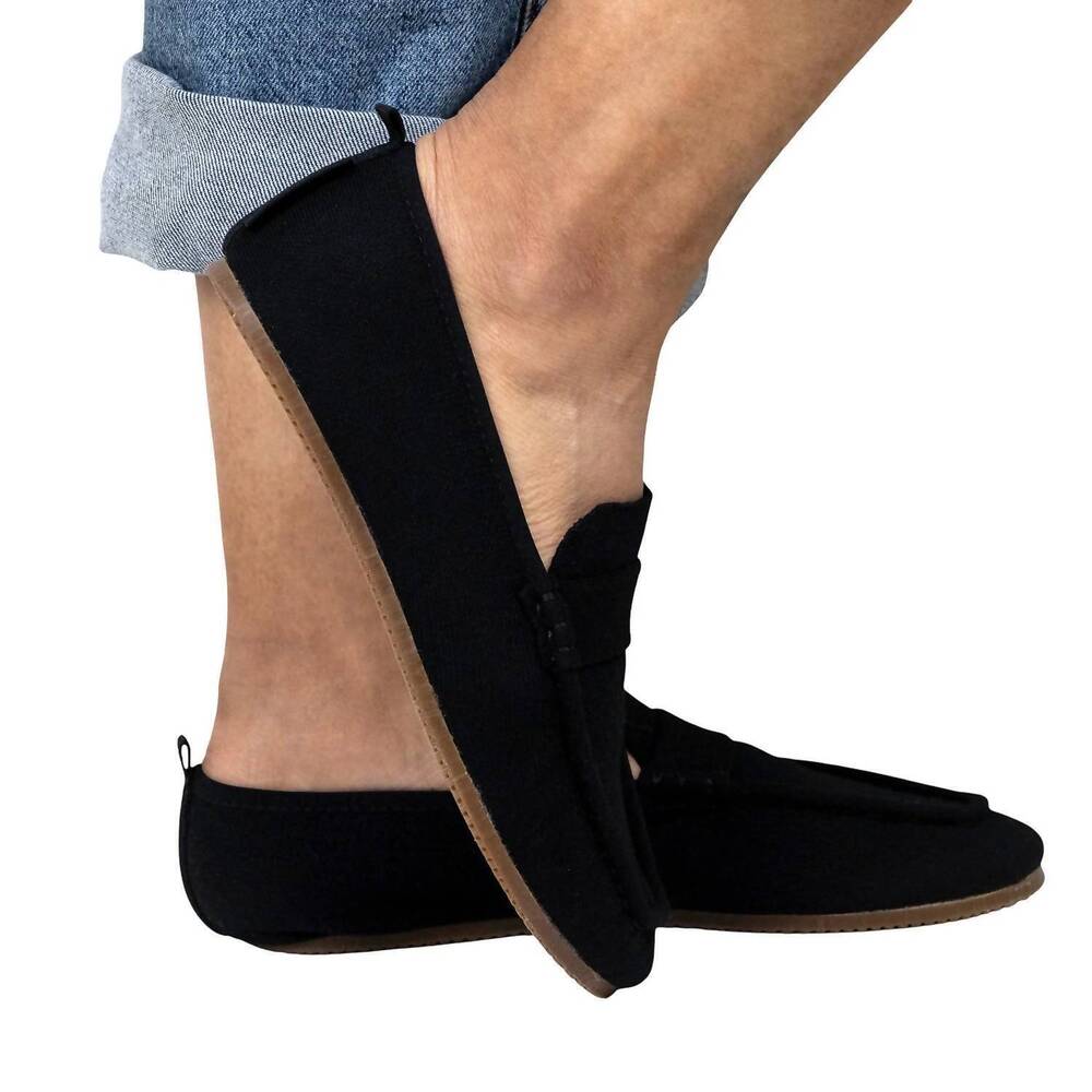 NEW WOOLLOOMOOLOO women's hester loafers in jet